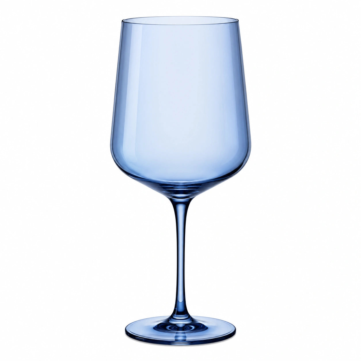 Elegantes Blaues Weinglas 580ml