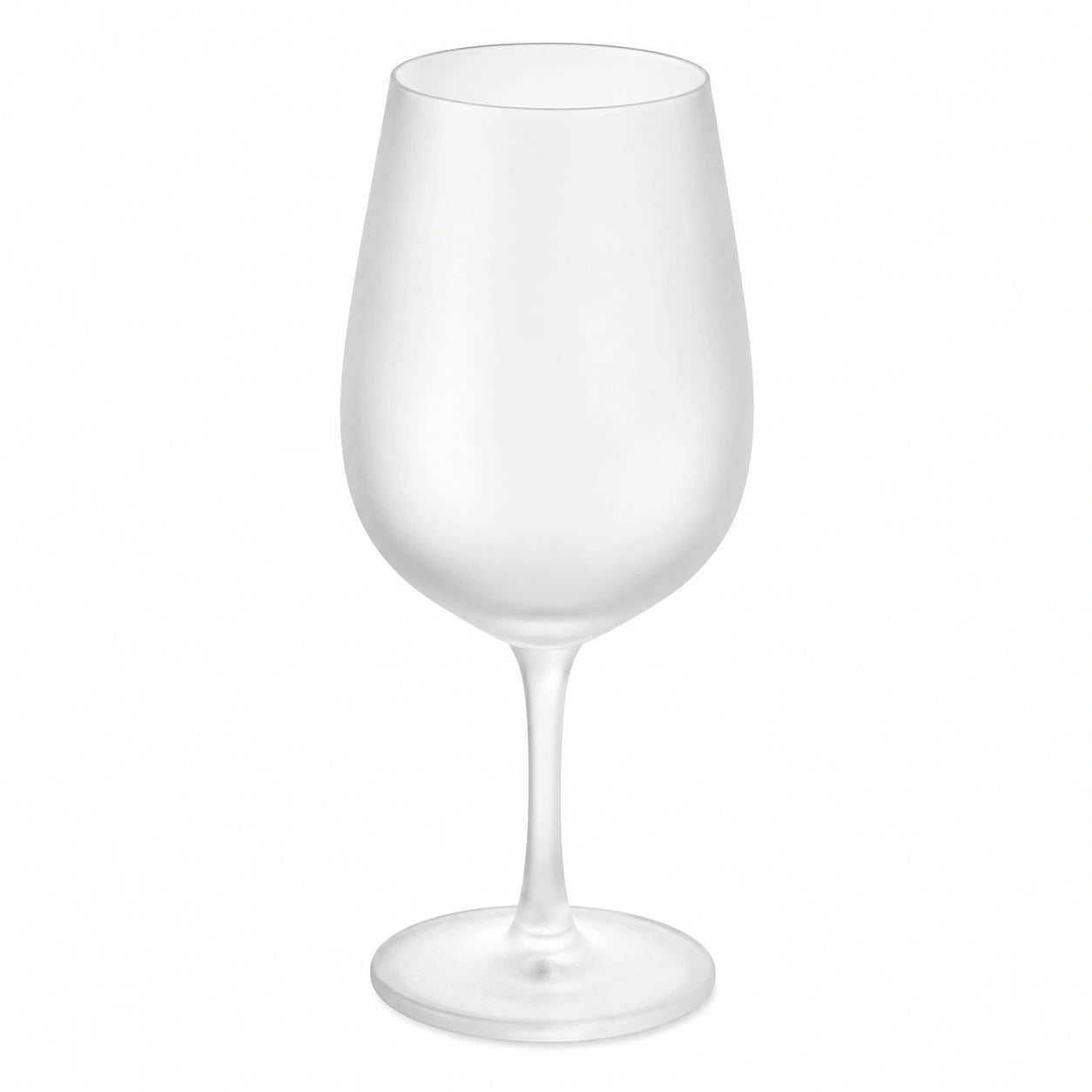 Mattiertes Weinglas 400 ml, Handgefertigt